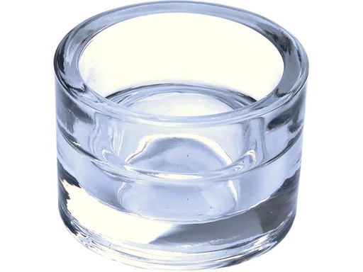 [90255508 1429331] müller Kerzen Glashalter für Tee- und Maxilicht 1 Stück, Transparent