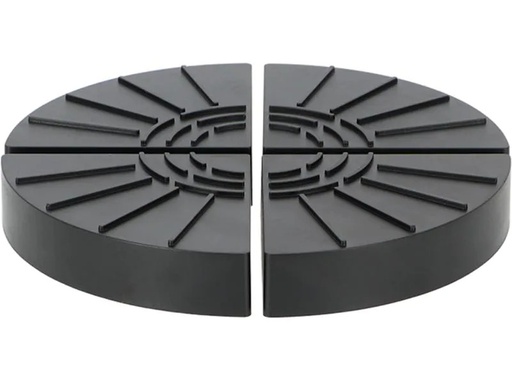 [90255538 1422405] Esschert Design Blumentopffüsse 4er-Set, Schwarz