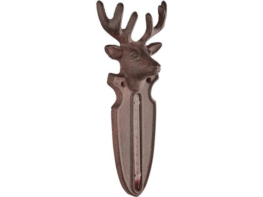[90255572 1422440] Esschert Design Thermometer Hirsch 22 x 9.4 cm