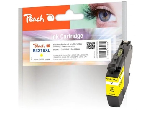 [90044530 1142495] Peach Tinte Brother LC-3219XL Yellow