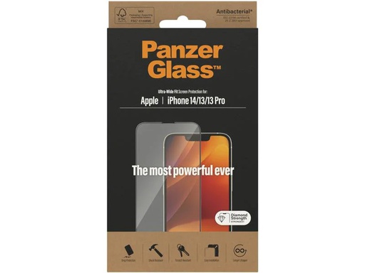 [90255666 1428708] Panzerglass Displayschutz Ultra Wide Fit iPhone 13/13 Pro/14