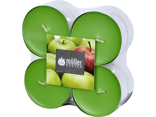 [90255691 1429273] müller Kerzen Duftkerze Juicy Apple 8 Stück
