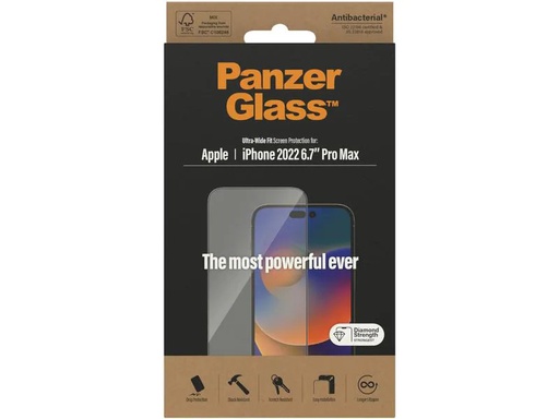[90255720 1428711] Panzerglass Displayschutz Ultra Wide Fit iPhone 14 Pro Max