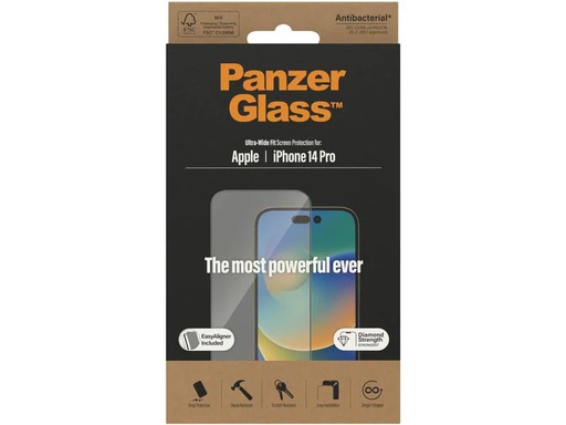 [90255950 1428717] Panzerglass Displayschutz Ultra Wide Fit iPhone 14 Pro