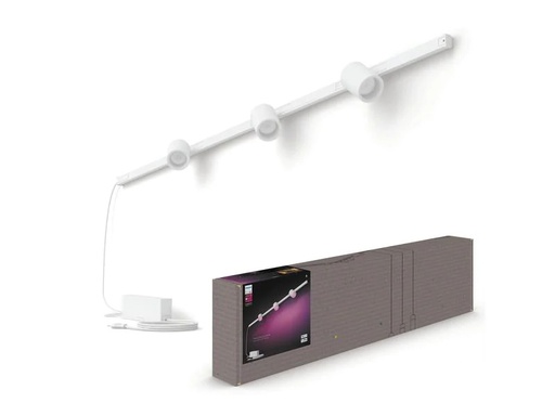[90255993 1449494] Philips Hue Perifo Basis-Set Wandleuchte 3 Spots Weiss
