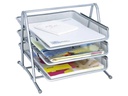WEDO Dokumentenablage Office Silber
