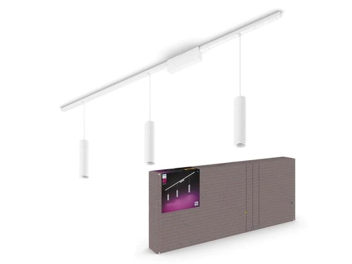 [90256039 1449486] Philips Hue Perifo Basis-Set 3er Pendelleuchte Weiss