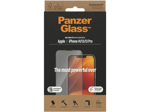 [90256081 1428716] Panzerglass Displayschutz Ultra Wide Fit iPhone 13/13 Pro/14
