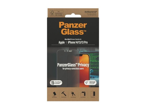 [90256159 1428720] Panzerglass Displayschutz Ultra Wide Fit Privacy iPhone 13/13 Pro/14