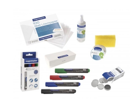 [90044600 1072913] Magnetoplan Zubehör-Set Whiteboard 6-teilig