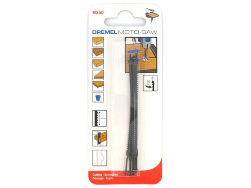 [90044643 307415] Dremel Sägeblatt MS50 Mehrzweck-Holz, 5 Teile