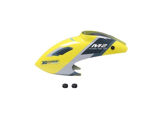 [90256212 1451007] OMPHobby Kabinenhaube Gelb M2 - Evo