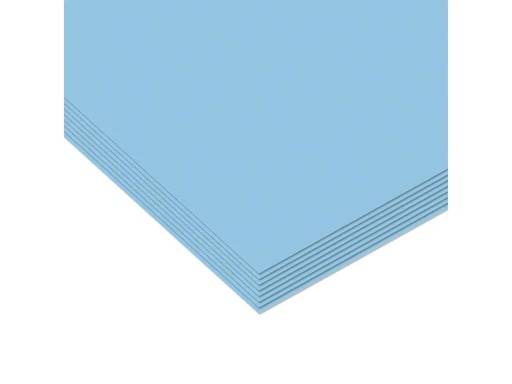 [90256279 1409008] URSUS Transparentpapier 70 x 100 cm 25 Blätter, Hellblau