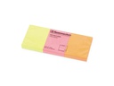 Soennecken Notizzettel 5 x 4 cm, 3 x 100 Blätter, Mehrfarbig