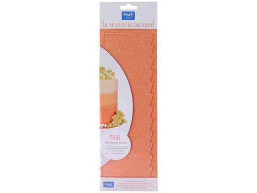 [90256404 1435711] PME Streichpalette Falten 25.5 cm, Orange