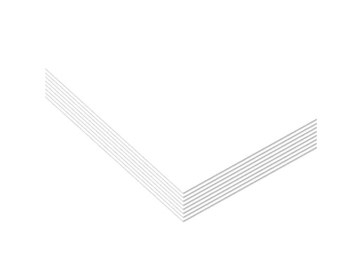 [90256417 1409004] URSUS Transparentpapier 70 x 100 cm 25 Blätter, Weiss