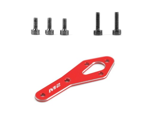 [90256418 1450990] OMPHobby Heckmotorhalter Rot M2 - Evo
