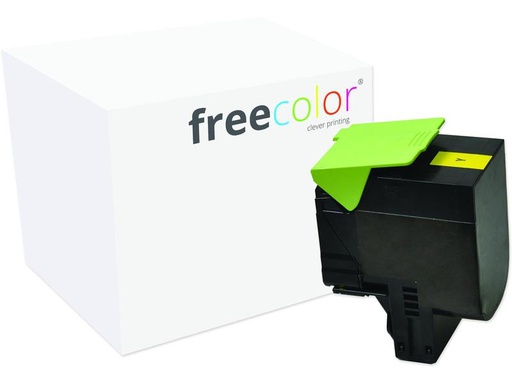 [90256572 1400427] Freecolor Toner Lexmark 70C2H00 Yellow