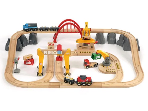 [90044697 309803] BRIO Eisenbahn Frachten Deluxe Set