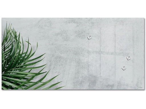 [90256792 1394297] Sigel Glassboard magnetisch 910x460, Botanic, Grün