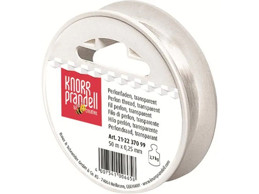 [90256896 1403611] Knorr Prandell Nylonfaden Transparent