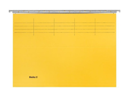 [90256931 1399171] Biella Hängeregister A4, 32 x 25 cm, Gelb, 1 Stück