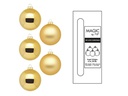 INGES CHRISTMAS DECOR Weihnachtskugel Inkagold Ø 6 cm 20 Stück