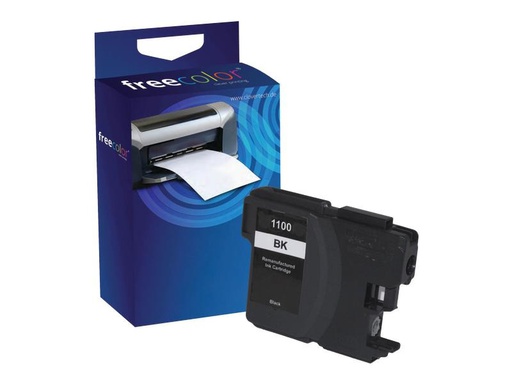 [90256997 1400287] Freecolor Tinte Brother LC-1100 Black