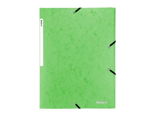 [90257023 1399188] Biella Gummibandmappe A4 Karton, Hellgrün