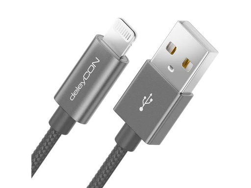 [90257099 1449682] deleyCON USB 2.0-Kabel USB A - Lightning 0.5 m