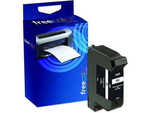 [90257145 1400621] Freecolor Tinte HP No. 45 Black