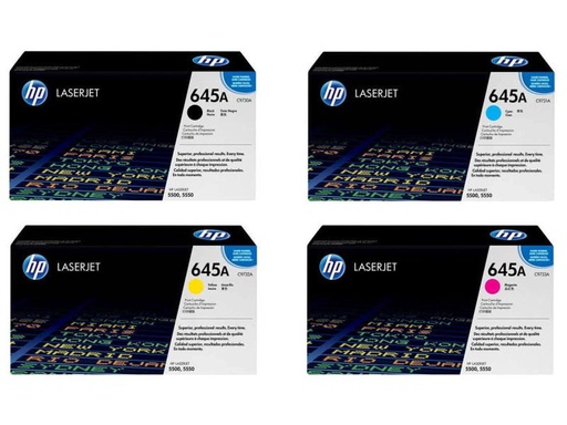 [90044772 219499] HP Rainbow Kit Nr. 645A (C9730A-C9733A) BL/C/M/Y