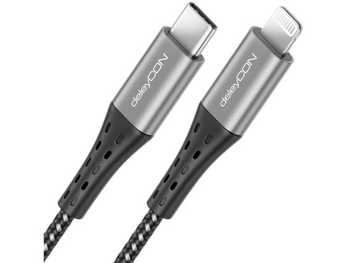 [90257167 1449694] deleyCON USB 2.0-Kabel USB C - Lightning 0.15 m