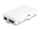 Delock LWL Verteilerbox IP65, 2 Port, Weiss