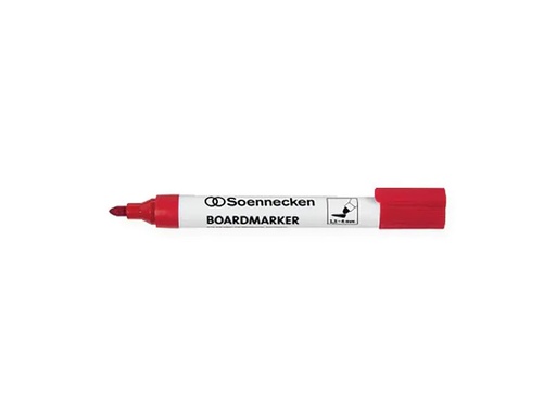 [90257214 1398664] Soennecken Whiteboard-Marker Rot