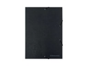 Soennecken Gummibandmappe A4, Schwarz, 3 Klappen