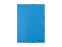 Soennecken Gummibandmappe A4, Blau, 3 Klappen