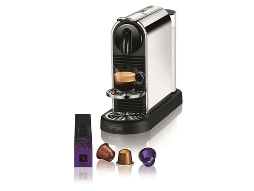 [90257293 1229640] De'Longhi Kaffeemaschine Nespresso CitiZ Platinum EN220.M Silber