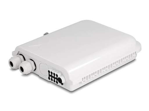 [90257317 1450504] Delock LWL Verteilerbox IP65, 8 Port, Weiss