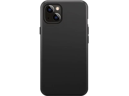 [90257505 1444674] Xqisit Back Cover Silicone Case AB  iPhone 14 Plus Schwarz