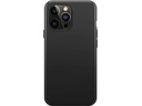 Xqisit Back Cover Silicone Case AB  iPhone 14 Pro Schwarz