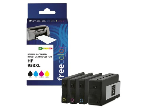 [90257557 1440061] Freecolor Tinte HP No. 953 XL Multipack Color
