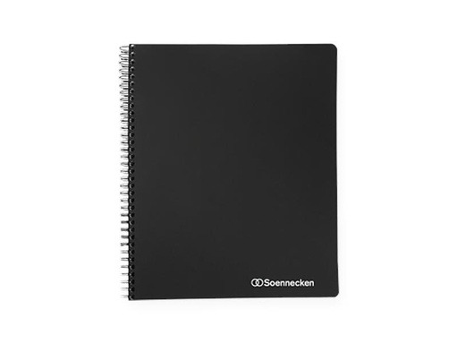 [90257624 1398774] Soennecken Notizheft Officebook A5+, kariert, 80 Blätter