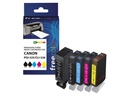 Freecolor Tinte Canon PGI-525 / CLI-526 Multipack Color
