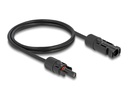 Delock Anschlusskabel DL4 Stecker zu Buchse 4 mm², 1 m