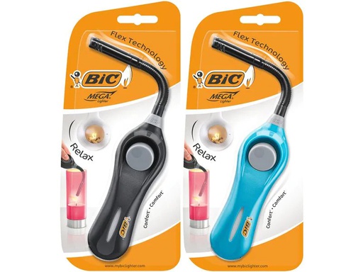 [90257804 1453090] BIC Multifunktionsfeuerzeug Megalighter Relax Assortiert, 1 Stk