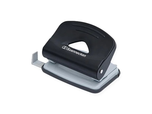 [90257811 1398678] Soennecken Locher 15 Seiten, Grau