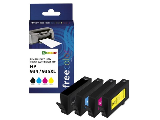 [90258038 1440059] Freecolor Tinte HP No. 934/935 XL Multipack Color