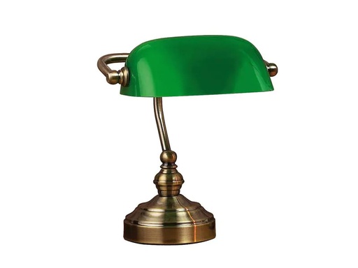 [90258050 1439956] Markslöjd Tischleuchte Bankers, 25 cm, E14, Grün
