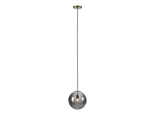 [90258057 1440004] Markslöjd Pendelleuchte Dione, Ø 25 cm, E14, Smoke/Antique